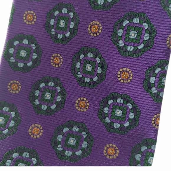 Robert Talbott Woven Silk Neck Tie - Picture 3 of 5